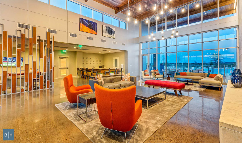 At Hollyhock, residents are able to enjoy a wide variety of amenities 